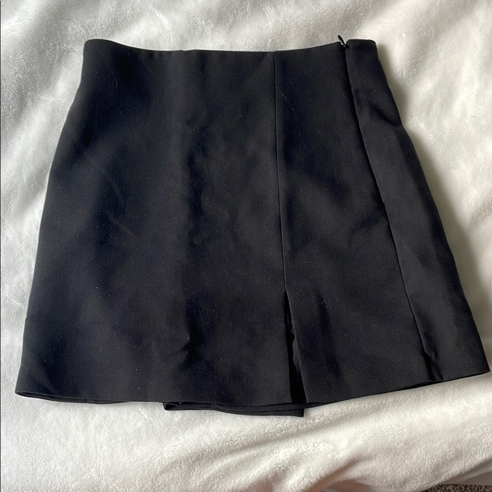 Zara Black Mini Skort